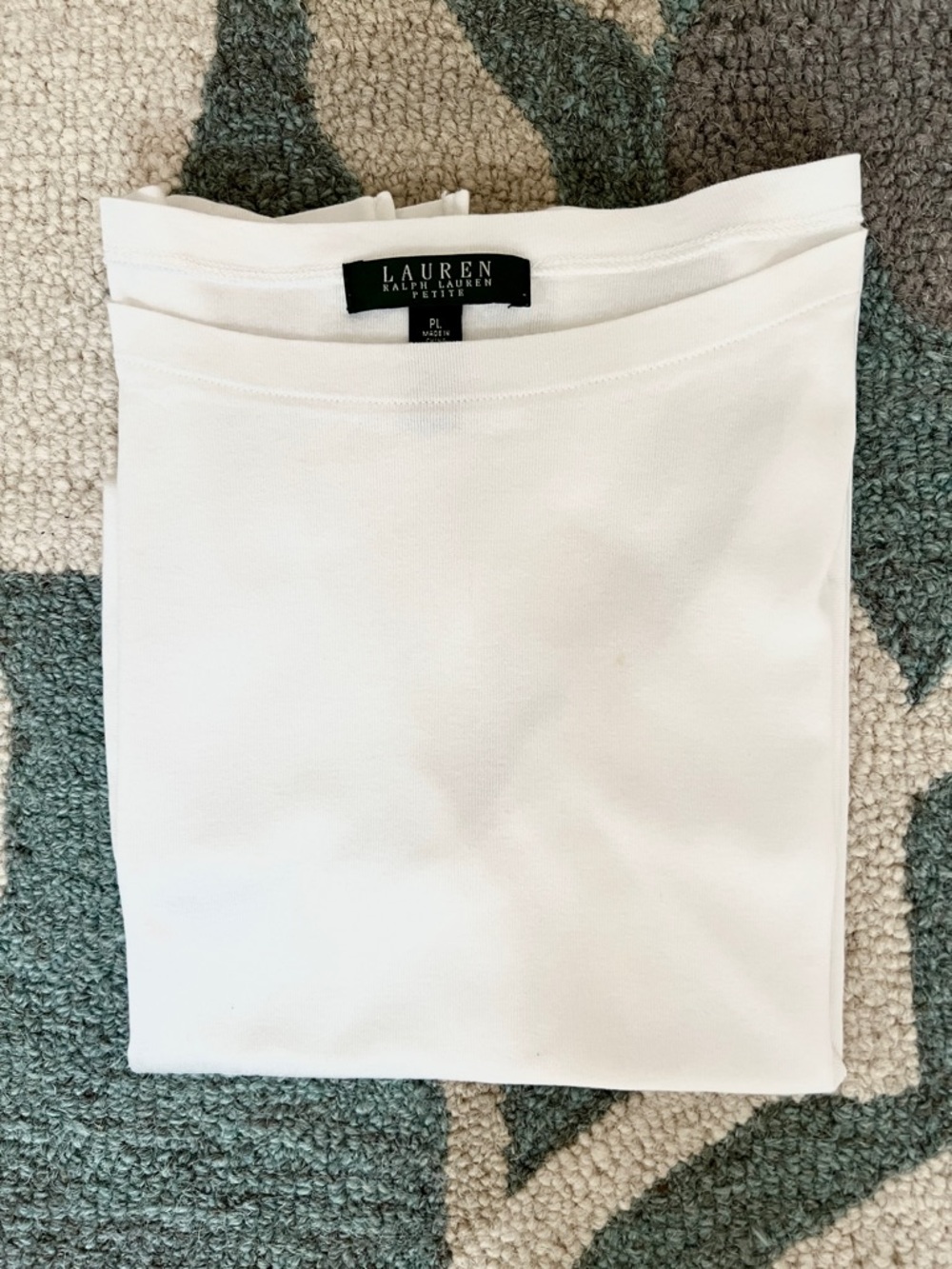 Lauren Ralph Lauren White Top  PL - Picture 10 of 10